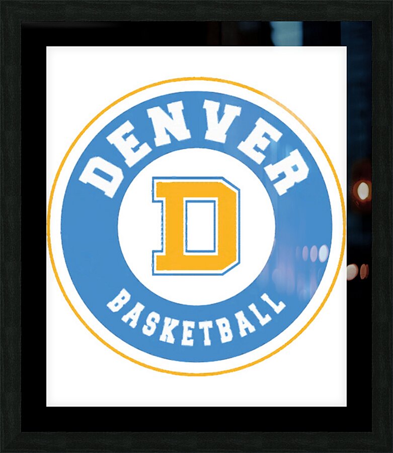 Denver Nuggets 17 Picture Frame print