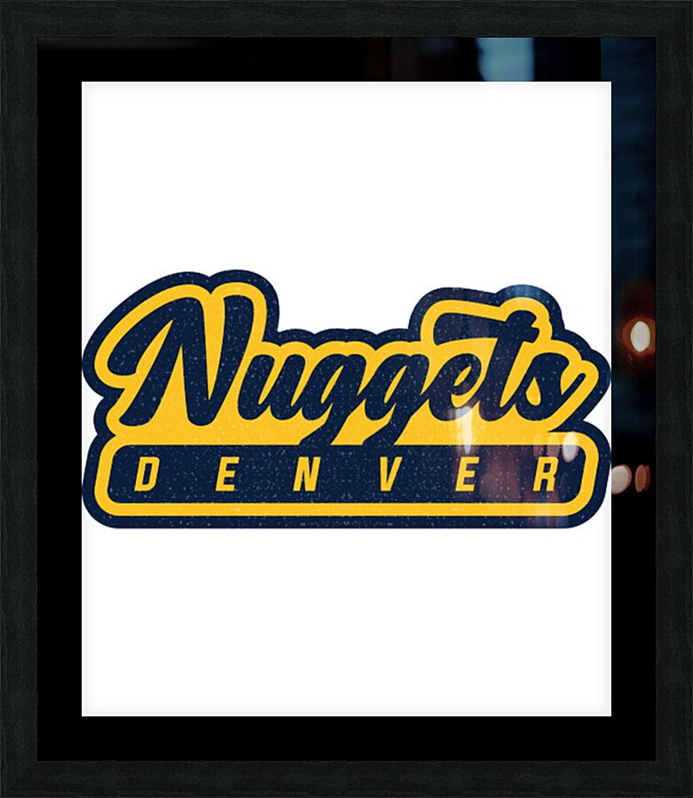 Denver Nuggets 20 Picture Frame print