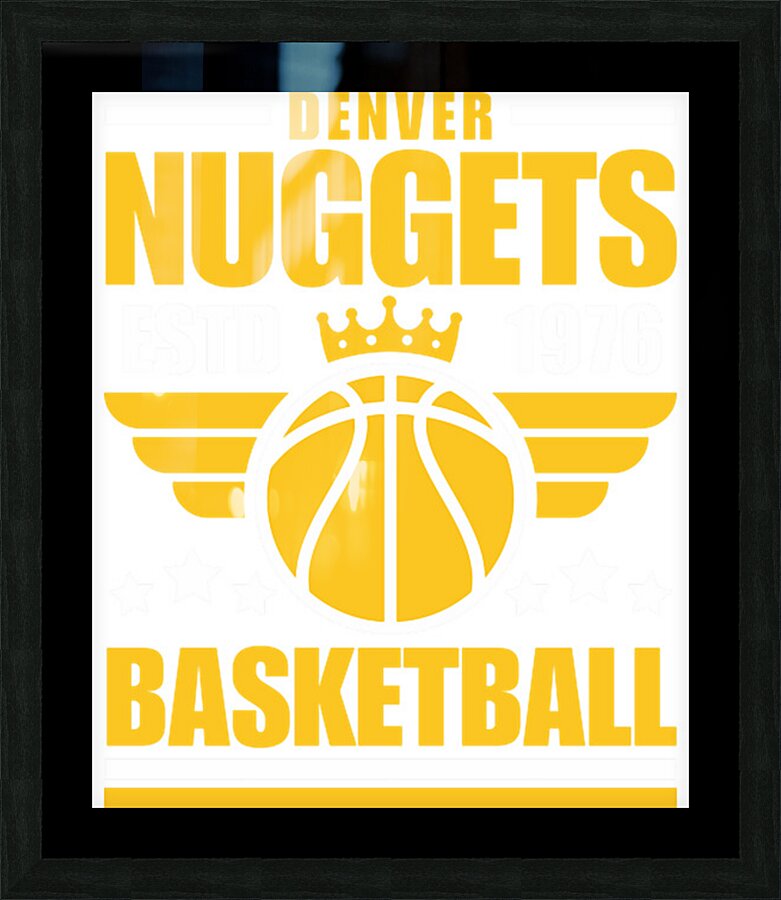 Denver Nuggets 21 Picture Frame print