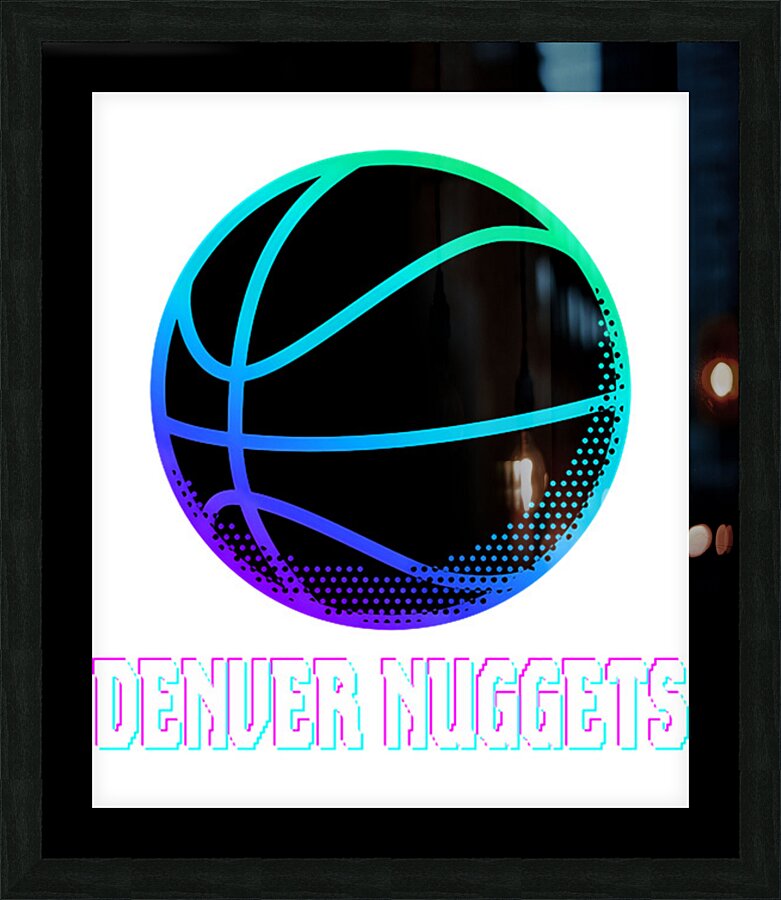 Denver Nuggets 23 Picture Frame print