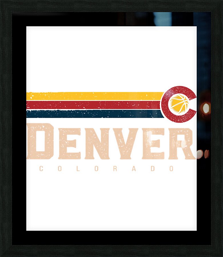 Denver Nuggets 26 Picture Frame print