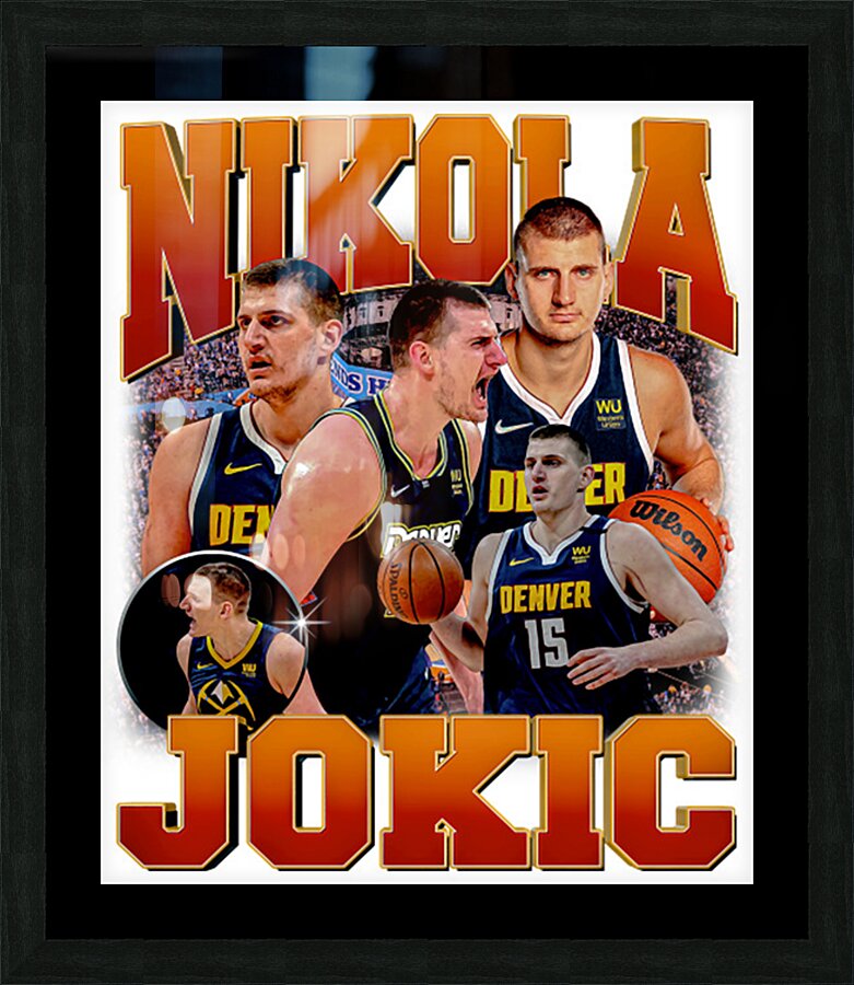 Denver Nuggets 27 Picture Frame print