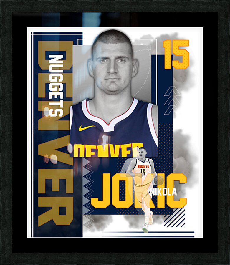 Denver Nuggets 29 Picture Frame print