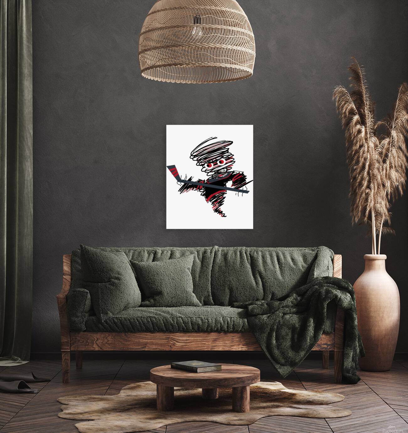 Carolina Hurricanes 18 Reproduction