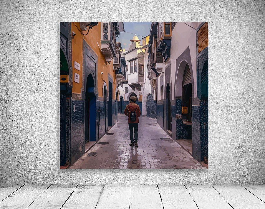 WALKING MAN Wall Preview
