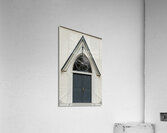 Gray Church Door Acrylic Print