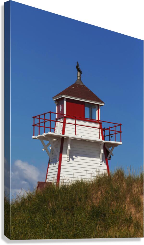 Lighthouse on PEI Canvas Print
