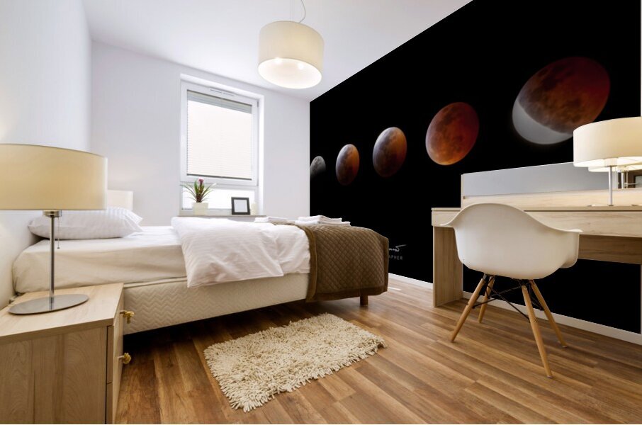 Lunar Eclipse Mural print