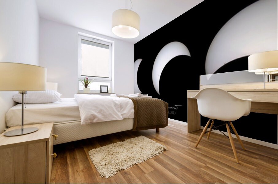 Partial Solar Eclipse Mural print