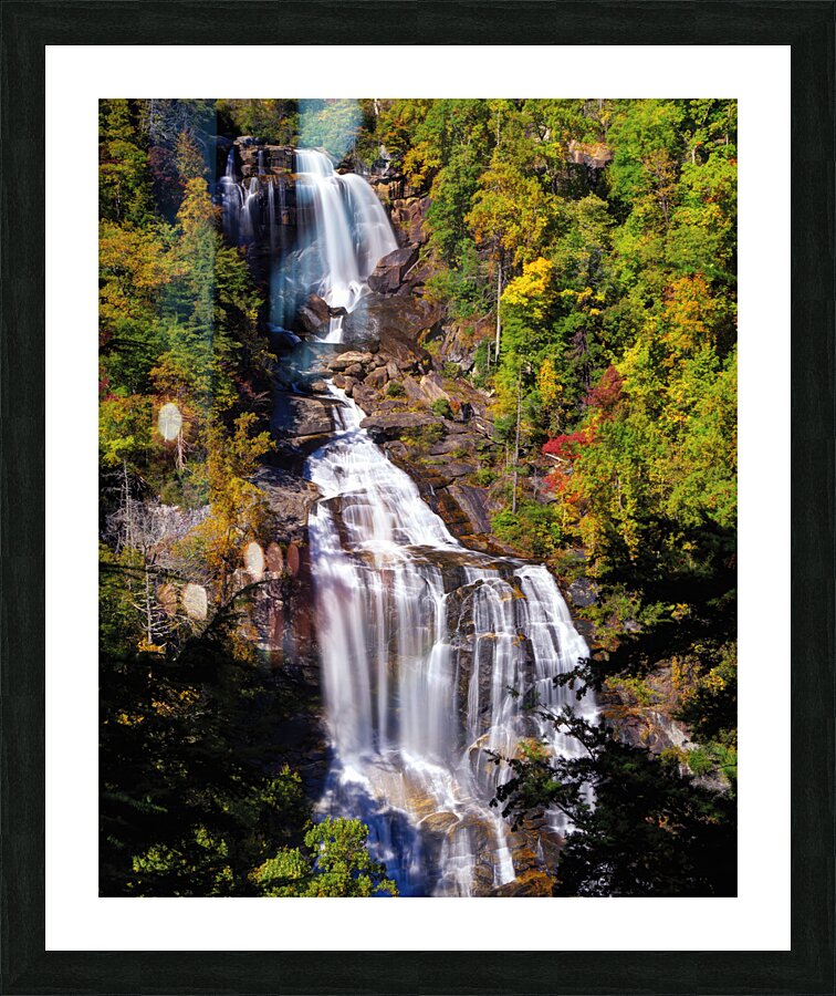 Whitewater Falls Picture Frame print