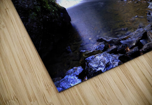 Looking Glass Falls Jerry Clement puzzle