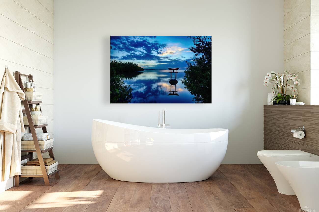 Peaceful Sunset Reproduction