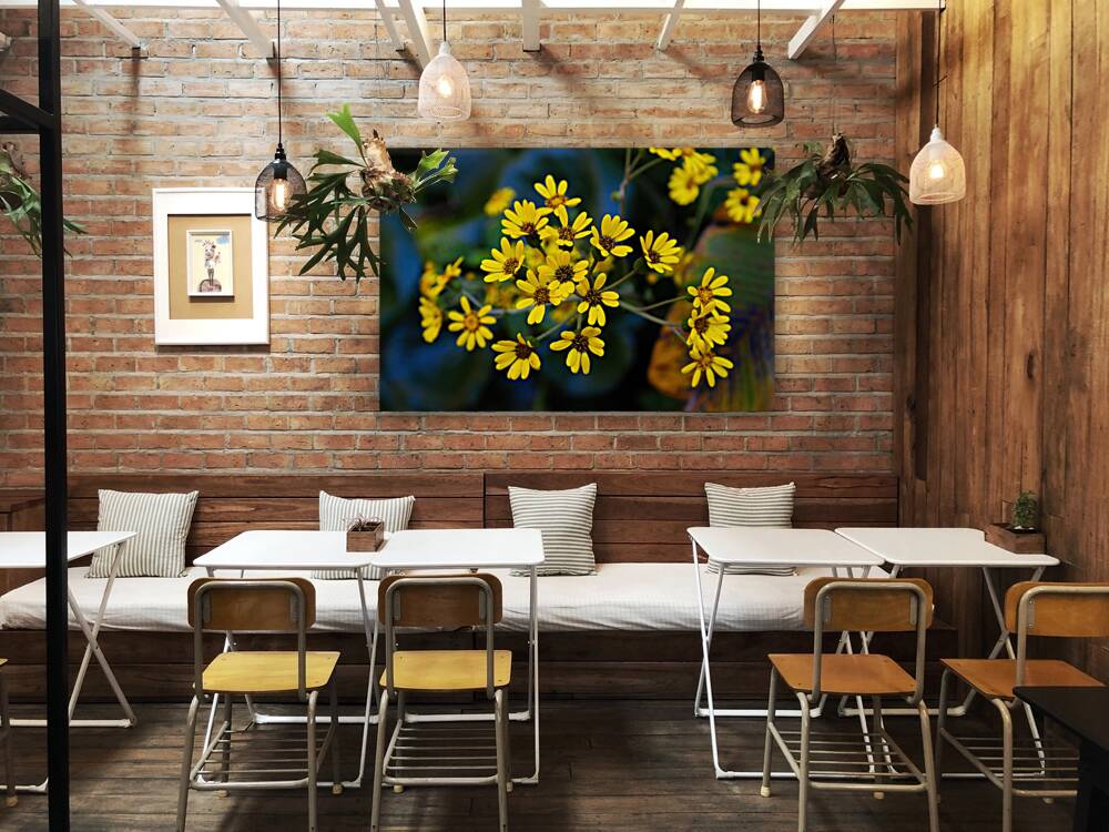 Small Yellow Flowers Reproduction