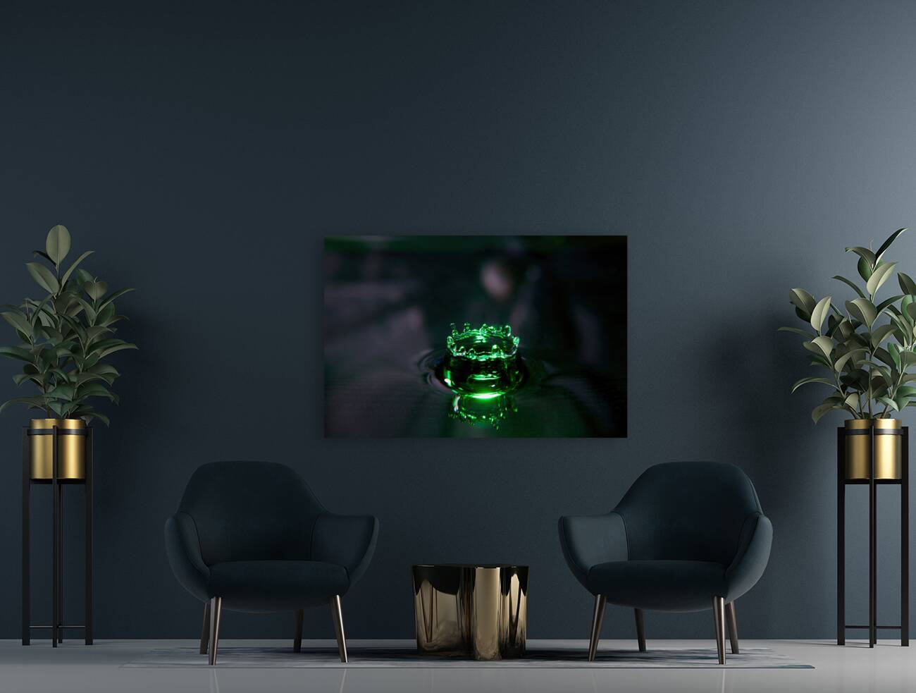 Green Splash Reproduction
