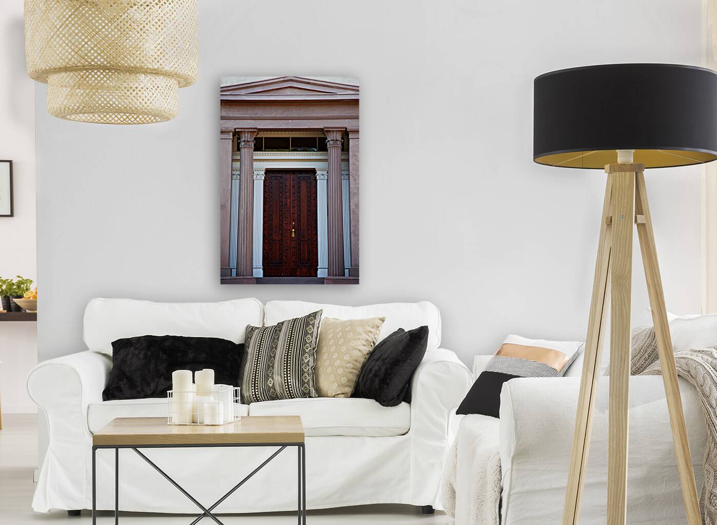 Imposing Door Reproduction