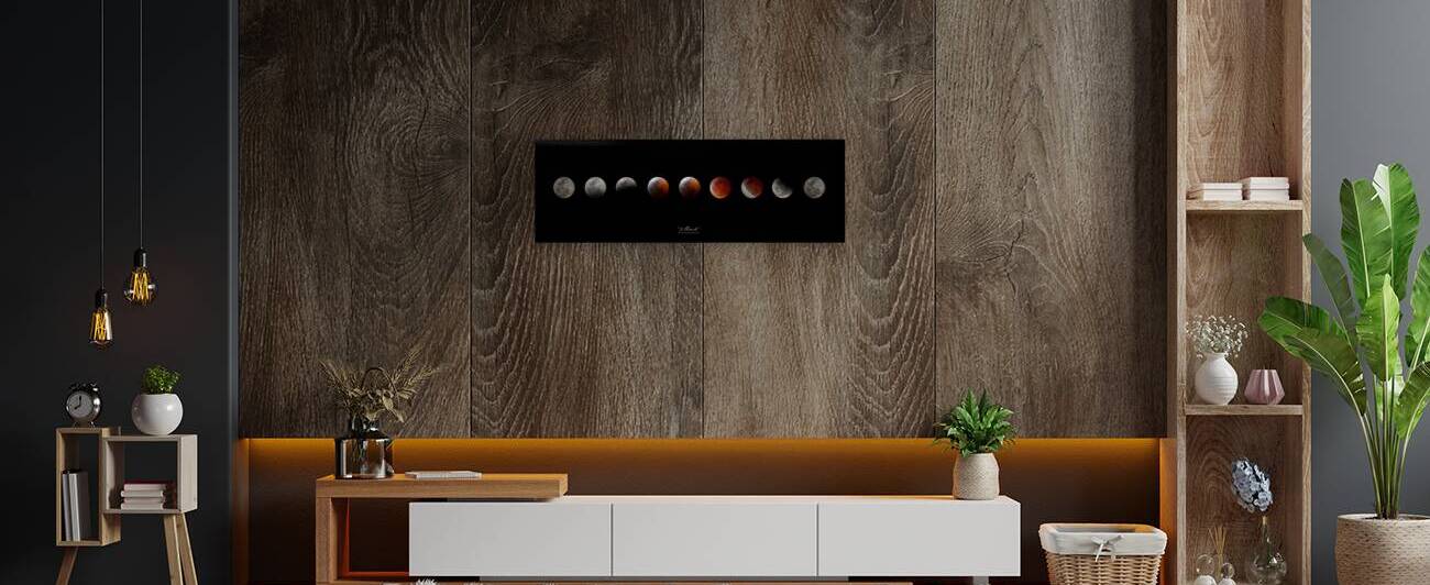 Lunar Eclipse by Jerry Clement