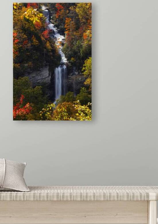 Raven Cliff Falls by Jerry Clement