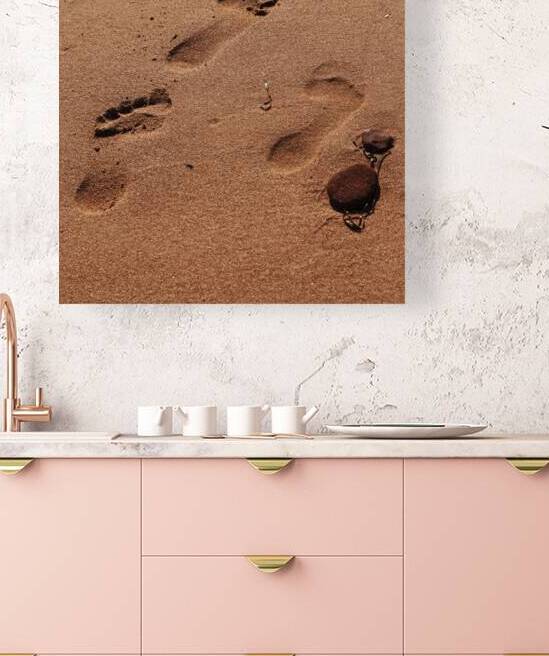 Footprints in the Sand by Jerry Clement