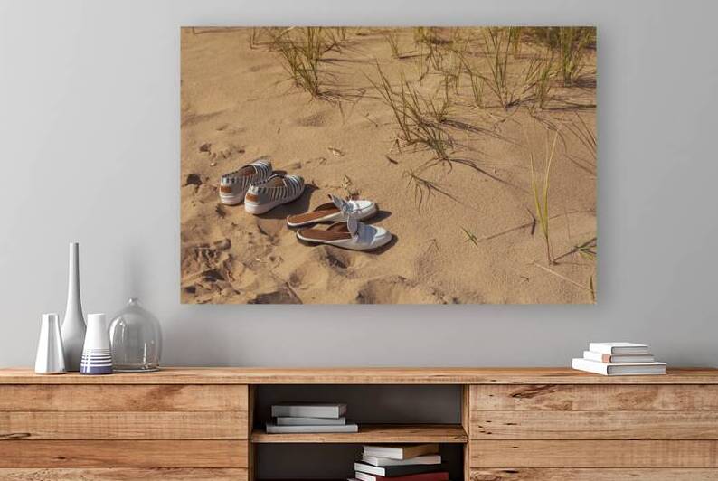 Shoes on the Dune by Jerry Clement