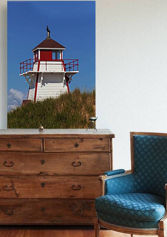 Lighthouse on PEI by Jerry Clement