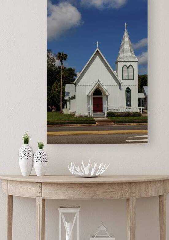 Samll Town Church by Jerry Clement