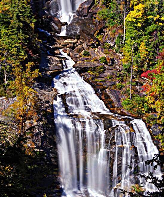 Whitewater Falls by Jerry Clement