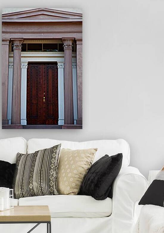 Imposing Door Reproduction