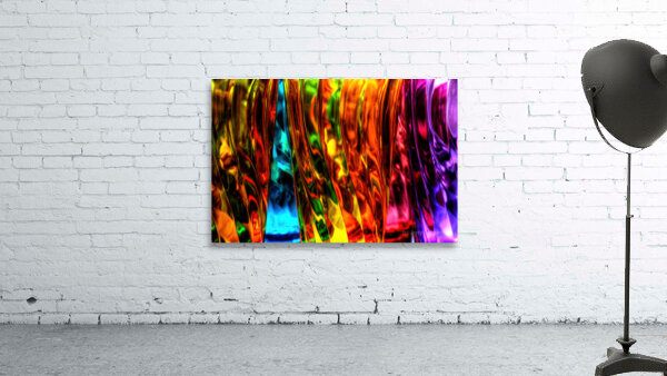 Multicolored Glass   Abstract Wall Preview