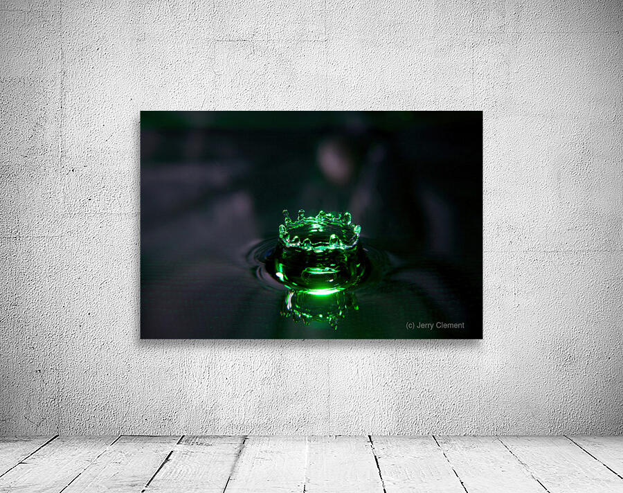 Green Splash Wall Preview