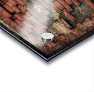 The old wall bricks texture Acrylic print