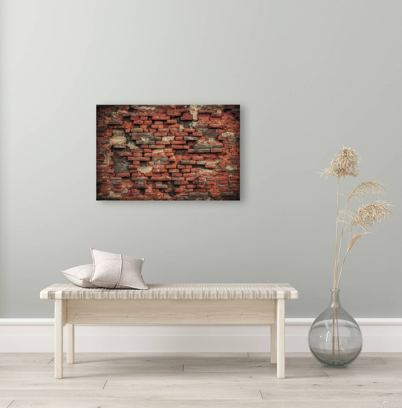 The old wall bricks texture Reproduction