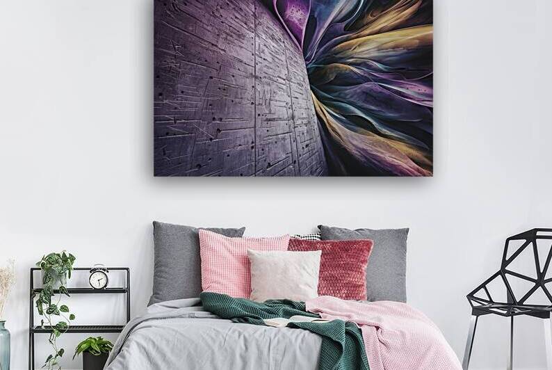 A mesmerizing abstract artwork featuring a surrea by Florin Harsan