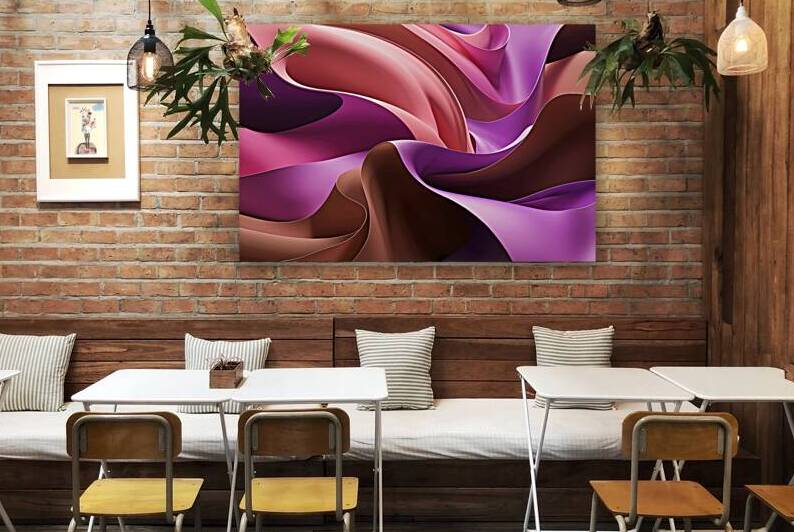 A mesmerizing abstract artwork showcasing a kalei by Florin Harsan
