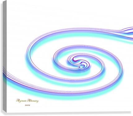 The whirl, W1.1A Canvas Print