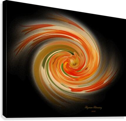The whirl, W1.7B Canvas Print