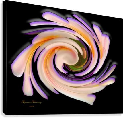 The whirl, W1.8B2 Canvas Print