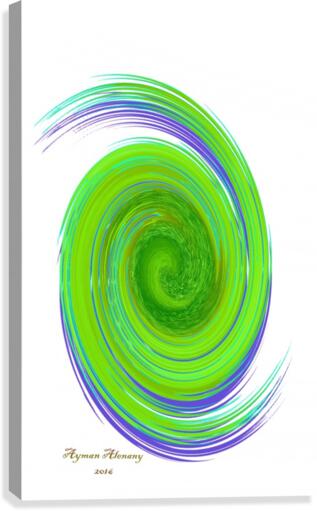 The whirl, W7.1A Canvas Print