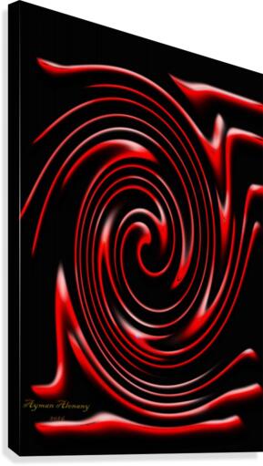 The whirl, W5.2B Canvas Print