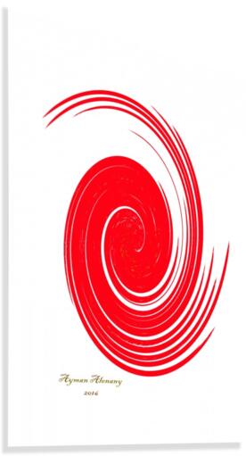 The whirl, W9.2A Canvas Print