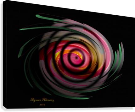 The whirl, W11.1B2 Canvas Print