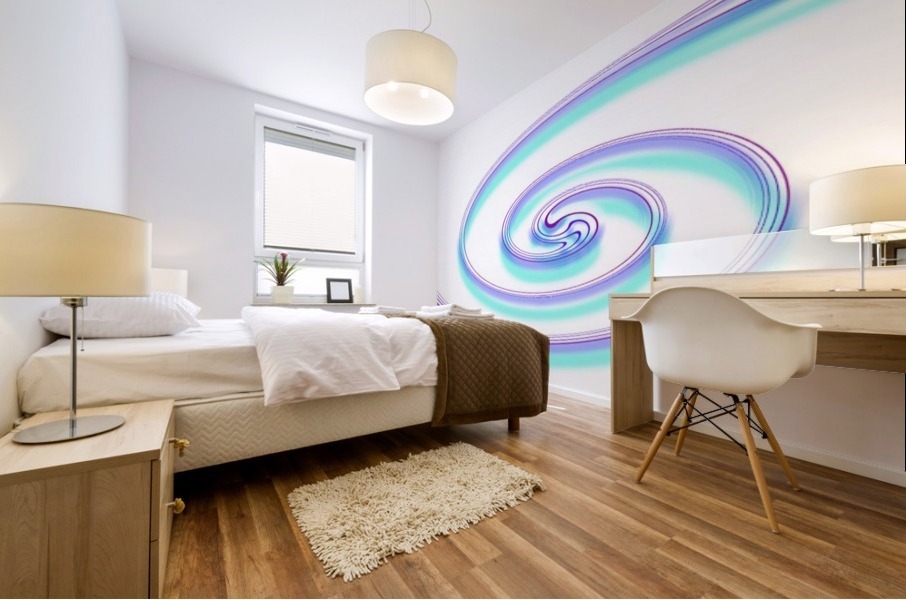 The whirl, W1.1A Mural print