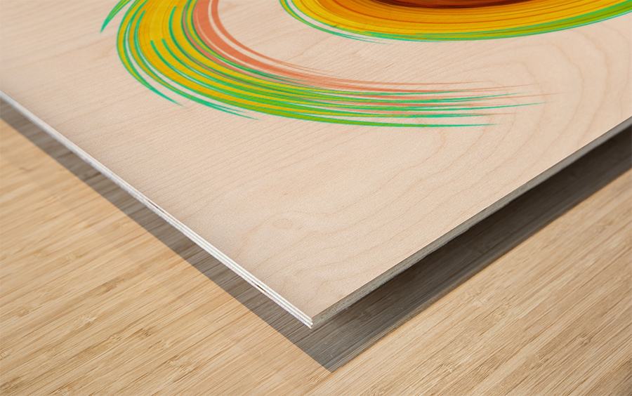 The whirl, W6.2A Wood print