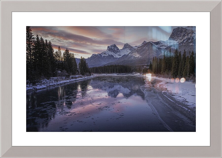 Pastel colour paint Picture Frame print