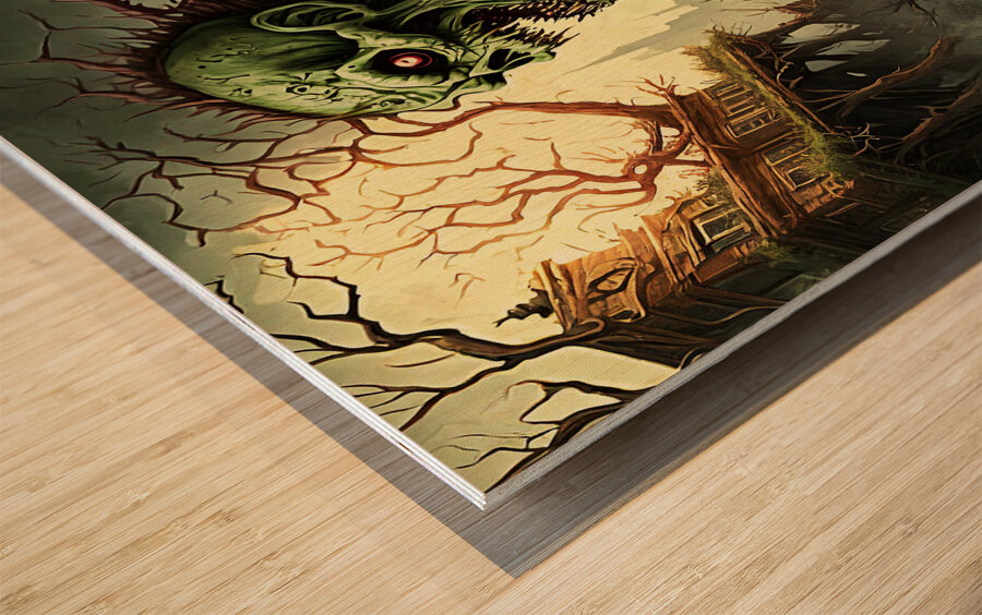 Apocalypse Wood print