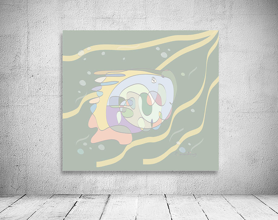 A1_Fish Swimming Wall Preview