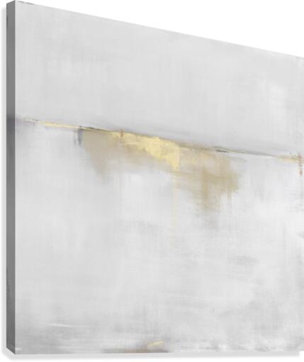 Settled Whispers In Gray Canvas Print