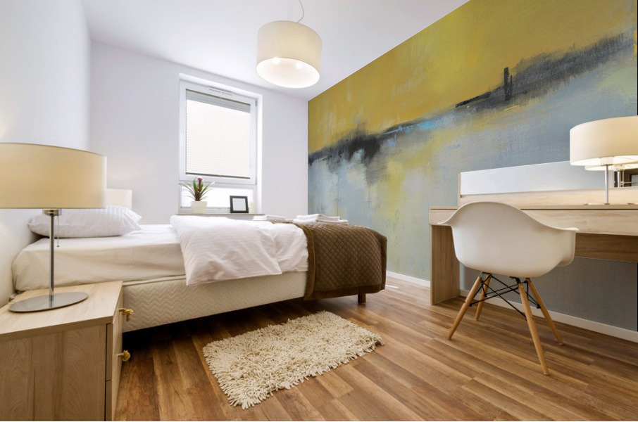 Melted Like Butter Mural print