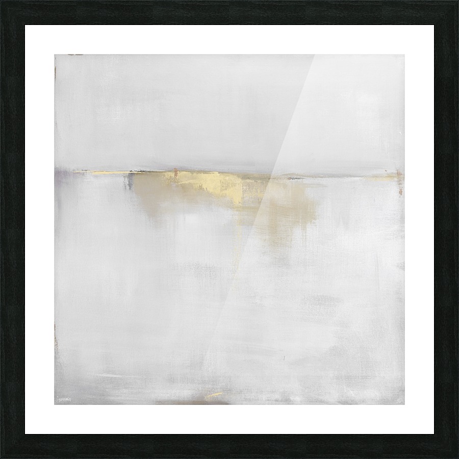Settled Whispers In Gray Picture Frame print