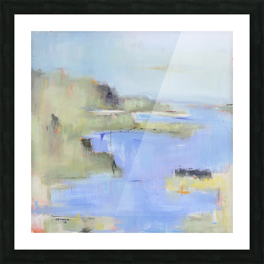 Westport River Picture Frame print