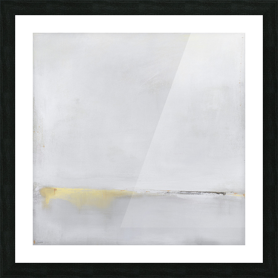 Winter Tide Grey Picture Frame print